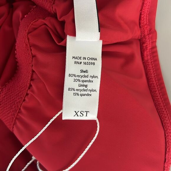 NWT Andie Swim The Nantucket One Piece LT Eco Nylon in Cherry Red Size XST - Picture 6 of 12